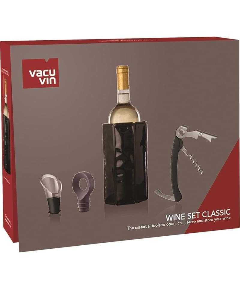 Set accesorii vin Vacu Vin Classic-LIFE STYLE TIPS SRL